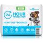 Paw Inspired Heavy Duty 24hr Protection Large Adhesive Puppy Pads | Extra Thick, Super Absorbent Dog Pee Pads for Puppy Training, Incontinence, and Beyond (X-Large, 40 Count) Paw Inspired Heavy Duty 24hr Protection Large Adhesive Puppy Pads | Extra Thick, Super Absorbent Dog Pee Pads for Puppy Training, Incontinence, and Beyond (X-Large, 40 Count)