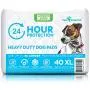 Paw Inspired Heavy Duty 24hr Protection Large Adhesive Puppy Pads | Extra Thick, Super Absorbent Dog Pee Pads for Puppy Training, Incontinence, and Beyond (X-Large, 40 Count)