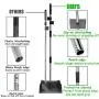 LUFFWELL Pooper Scooper for Large Dogs, Metal Aluminum Tray and Spade Poop Scoop Set with Adjustable Stainless Steel Long Handle, Pet Waste Removal Heavy Duty Poop Scooper LUFFWELL Pooper Scooper for Large Dogs, Metal Aluminum Tray and Spade Poop Scoop Set with Adjustable Stainless Steel Long Handle, Pet Waste Removal Heavy Duty Poop Scooper