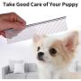 KABUDA 3 Pack Pet Comb, Chrome Electroplating Steel Combs in 3 Sizes (19 x 3 cm, 19 x 4 cm, 19 x 5 cm) for Dogs, Cats, and Other Pets with Different Lengths of Hair (Pack of 3)