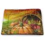 Small Dog Bed Puppy Pads Happy Thanksgiving Cornucopia With Pumpkin Fruit Dog Cat Bed Mat Washable Durable Pet Mattress For Dogs Cats Kitten Puppies Sleeping Cages Kennel Indoor Outdoor Indestructible
