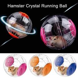 gutongyuan Silent Hamster Ball with Stand, Running Activity Exercise Ball Breathable Hamster Ball Dog Interactive Toy Ball Small Animals Cage Accessories