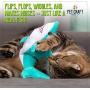 Pet Craft Supply Wiggle Pickle and Shimmy Shark Flipper Flopper Interactive Electric Realistic Flopping Wiggling Moving Fish Potent Catnip and Silvervine Cat Toy