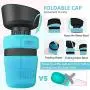 Portable Drinking Cup Dispenser for Pets,Leakproof Pet Water Bottle Foldable Outdoor Travel 18OZ BPA Free Bottle Portable Drinking Cup Dispenser for Pets,Leakproof Pet Water Bottle Foldable Outdoor Travel 18OZ BPA Free Bottle