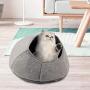 ALL FOR PAWS Cat Nest Bed Cozy Pet Bed Warm Cave Nest Sleeping Bed, Indoor Pet Cat Dog Beds