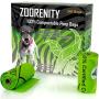 Zoorenity Compostable Poop Bag (240 Bags, Green)