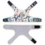voopet Boho Soft Mesh Cat Harness, Dog Padded Front Vest Harness with Leash, Adjustable Pets No-Pull Walking Harness - Easy Control for Small Dogs & Puppy