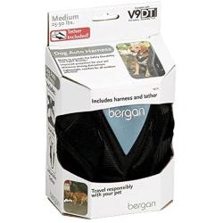 Bergan 88200 Auto Dog Safety Harness with Tether for 25-50 Lbs, Medium