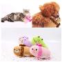 90GJ Pet Cartoon Pillow Sounding Toy Dog cat Pillow Plush Toy Pillow is About 18-22cm Long and About 35-39g