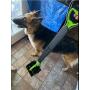 BLYNN 23'' Long Handle Pet Pooper Scooper for Dogs and Cats,High Strength Material and Durable Spring,Great for Lawns, Grass, Dirt, Gravel