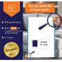 KatSupreme Cat Scratch Deterrent Tape - 8XL Furniture Protector, Clear Double Sided Anti Cat Scratch Training Tapes, Couch Protector, Residue Free - 8XL Sheets of 12x17 inches (Pre Cut)