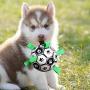 Patgoal Dog Ball, Soccer Ball for Dog, Indoor-Outdoor Interactive Dog Toys, Dog Water Toy with Grab Tabs, Dog Toys for Small Medium Dogs