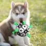 Patgoal Dog Ball, Soccer Ball for Dog, Indoor-Outdoor Interactive Dog Toys, Dog Water Toy with Grab Tabs, Dog Toys for Small Medium Dogs