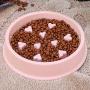 JUILE YUAN Dog Slow Feeder Bowl,Pet Dog Food Bowls for Medium Small Dogs & Puppies to Slow Down Eating, Interactive Bloat Stop Dog Bowls,Anti-Gulping Pet Slower Food Feeding Dishes