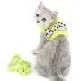 SMALLLEE_Lucky_Store CWYP00127 Ultra Suede Small Dog Cat Harness Leash Dots Bow SMALLLEE_Lucky_Store CWYP00127 Ultra Suede Small Dog Cat Harness Leash Dots Bow