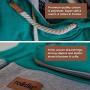 Pet Pouch Hoodie Small Pet Carrier - Dog Cat Pouch Hoodie Sweatshirt Kangaroo Pocket Holder - No Ears - Womens Fit