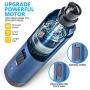HOMPO Dog Nail Grinder,Upgraded Quiet 2-Speed Rechargeable Electric Pet Nail Trimmer Kit with Dog Nail Clippers & Trimmer Painless Paws File Grooming & Smoothing for Small Medium Large Dogs Cats