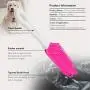 XUDIR Multipurpose Rubber Pet Hair Removal Brush, Dog & Cat Hair Remover Brush for Furniture, Car Interior and Carpet,with Free Storage Bag(Pink) XUDIR Multipurpose Rubber Pet Hair Removal Brush, Dog & Cat Hair Remover Brush for Furniture, Car Interior and Carpet,with Free Storage Bag(Pink)