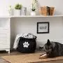 Bone Dry Pet Storage Collection Collapsible Bin, Medium Round, Black Bone Dry Pet Storage Collection Collapsible Bin, Medium Round, Black