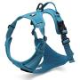 Chais Choice Best Outdoor Adventure Dog Harness. 3M Reflective Vest Caution - Please Measure Dog Before Ordering! Matching Leash and Collar Available