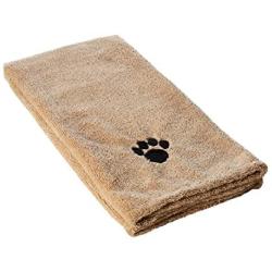 Ultra-Absorbent Pet Bath Towel for Small, Medium, Large Dogs and Cats, Machine Washable 44'' x 28'' Inch.