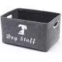 Geyecete Dog Apparel & Accessories/Dog Toys/Pet Supplies Storage Basket/Bin with Handles, Collapsible & Convenient Storage Solution for Office, Bedroom, Closet, Toys, Laundry Geyecete Dog Apparel & Accessories/Dog Toys/Pet Supplies Storage Basket/Bin with Handles, Collapsible & Convenient Storage Solution for Office, Bedroom, Closet, Toys, Laundry