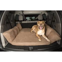 Backseat Barker: SUV Edition (Orthopedic Shock-Absorbing Big Barker Dog Bed for Back of Sport Utility Vehicles)