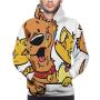 Dxichy Chasing The Wild Boar - - Boar,Unisex 3D Print Pullover Hooded Hoodies with Big Pocket Forest S