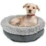Best Pet Supplies Grey Dog Round Bed 18 x 18 x 16 Inches Best Pet Supplies Grey Dog Round Bed 18 x 18 x 16 Inches