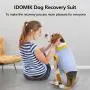 Recovery Suit for Dogs Cats After Surgery, Recovery Shirt for Male Female Dog Abdominal Wounds Bandages Cone E-Collar Alternative, Anti-Licking Pet Surgical Recovery Snuggly Suit, Soft Fabric Onesie Recovery Suit for Dogs Cats After Surgery, Recovery Shirt for Male Female Dog Abdominal Wounds Bandages Cone E-Collar Alternative, Anti-Licking Pet Surgical Recovery Snuggly Suit, Soft Fabric Onesie