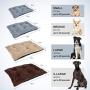 GASUR Large Dog Bed Crate Pad Mat Ultra Soft 24''/30''/36''/42'' Washable Large Medium Small Pet Beds Cat Beds Mattress Kennel Pads