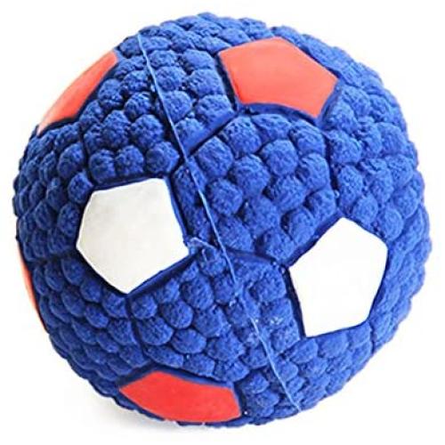 Latex Sports Balls Squeaky Chew Toy for Pet Dog Puppy Cat Kitten