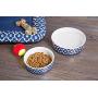 Bone Dry Lattice Collection Pet Bowl & Canister