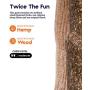 Petstages Dog Chew Toys – Safe & Long Lasting Chewable Sticks - Tough Alternative Chewing Sticks for Dogs