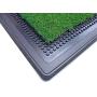 CDH Pet Potty Dog Grass Pee Potty Pad,Artificial Grass for Dogs Potty,Portable Potty Grass Training Mat for Indoor and Outdoor Use (16''x20'',17''x27'',18''x13'',27''x34'')
