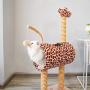 Furrytail Cute Activity Cat Tree Condo with Scratching Post and Teasing Toy, 41-Inch Cat Tower Kitten Play Tunnel House Furniture Furrytail Cute Activity Cat Tree Condo with Scratching Post and Teasing Toy, 41-Inch Cat Tower Kitten Play Tunnel House Furniture