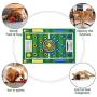 Zacro Dog Snuffle Mat - 25.6x39.4in Feeding Mat for Dogs, Dog Training Pad to Encourages Natural Foraging Skills and Release Stress