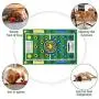 Zacro Dog Snuffle Mat - 25.6x39.4in Feeding Mat for Dogs, Dog Training Pad to Encourages Natural Foraging Skills and Release Stress Zacro Dog Snuffle Mat - 25.6x39.4in Feeding Mat for Dogs, Dog Training Pad to Encourages Natural Foraging Skills and Release Stress