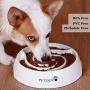 PETDURO Dog Bowl Slow Feeder Dog Bowls Large 9.75 Inch Heavy Duty Dog Food Bowls with Capacity of 14 Oz and Non-Slip Base to Slow Down Eating Accessories Stuff