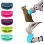 Famobest Dog Brush & Cat Brush, Soft Silicone Dog Grooming Brush, Pet Bath & Massage Brush for Cats and Dogs with Short or Long Hair, Cat Slicker Shedding Hair Brush for All Pet Sizes