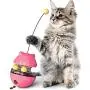 ocijf179 Cat Teaser Feeder Ball Cat Kitten Funny Tumbler Slow Eating Food Leak Dispenser Feeder Ball Teaser Toy - Blue ocijf179 Cat Teaser Feeder Ball Cat Kitten Funny Tumbler Slow Eating Food Leak Dispenser Feeder Ball Teaser Toy - Blue