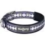 Blueberry Pet 9 Colors Soft & Safe 3M Reflective Jacquard Neoprene Padded Dog Collars Blueberry Pet 9 Colors Soft & Safe 3M Reflective Jacquard Neoprene Padded Dog Collars