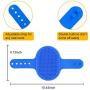 WeTest Pack of 2 Pet Grooming Brush Cat Dog Bath Brush