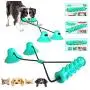pet jouet Dog Chew Toys with Double Suction Cup, Dog Toys for Aggressive Chewers, Dog Molar Bite Toy, Interactive Ropes Toy for Dog Teeth Cleaning, Tug of War, Puppy Dog Trainng, Kill Boring Time.