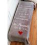 Pawprints Left by You Pet Memorial Blanket with Heartfelt Sentiment - Comforting Pet Loss/Pet Bereavement Gift (Non Personalized) Pawprints Left by You Pet Memorial Blanket with Heartfelt Sentiment - Comforting Pet Loss/Pet Bereavement Gift (Non Personalized)