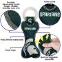 Pets First NCAA Michigan State Spartans Dental Dog TUG Toy with Squeaker. Tough PET Toy for Healthy Fun, Teething & Cleaning Pets Teeth & Gum. (MS-3310)