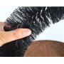 billionaire asia Arch Pet Cat Self Groomer with Round Fleece Base Cat Toy Brush Toys for Pets Scratching Devices