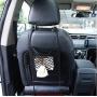 HDCBMCDDM-US Upgraded 3-Layer Car Dog Barrier and Dog Seat Belt, Auto Seat Net Organizer & Adjustable Pet Car Harness with Elastic Nylon Buffer for Small Medium Dogs and Cats