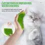 DOYOO 4 Pack Dog Brush, Pet Cat Dog Bowl cat/dog brush，Soothing Massage Rubber brush ， for Long Short Haired Dogs and Cats, band Collapsible Travel Pet Cat Dog Bowl