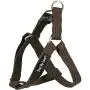 Cotton Web Adjustable Dog Step-in Harness 4 Sizes Brown